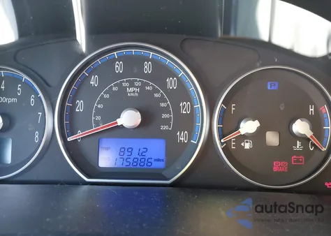 2008 Hyundai Santa Fe Gls z USA, uszkodzony, nr VIN 5NMSG13D38H148308